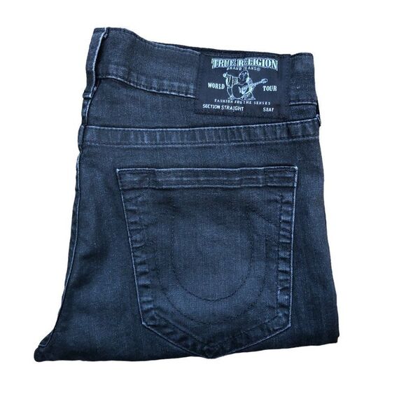 True Religion Jeans Size 36 STRAIGHT - Picture 2 of 6